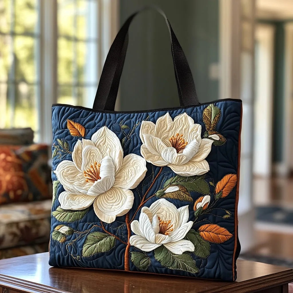 Encarnación | Bolso Tote Acolchado Artesanal Estampado Mujer