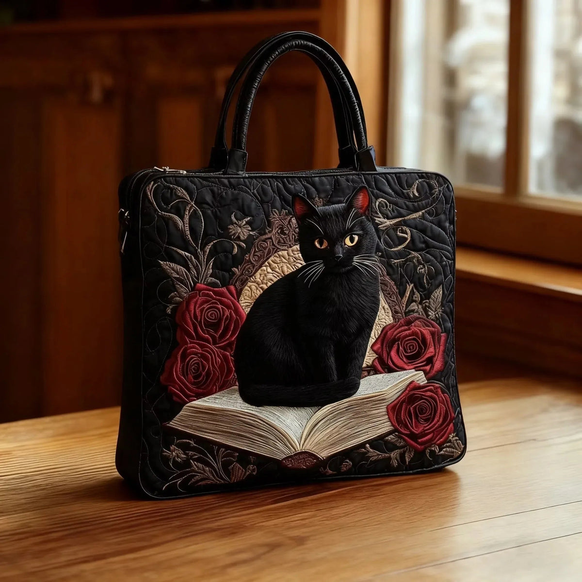Encarnación | Bolso Tote Acolchado Artesanal Estampado Mujer