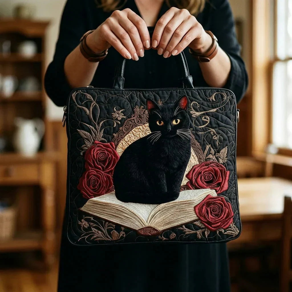 Encarnación | Bolso Tote Acolchado Artesanal Estampado Mujer