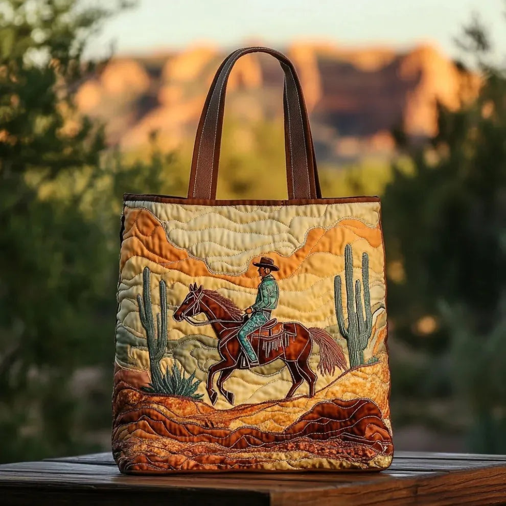 Encarnación | Bolso Tote Acolchado Artesanal Estampado Mujer