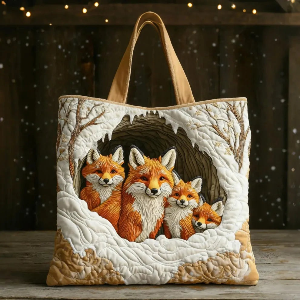 Encarnación | Bolso Tote Acolchado Artesanal Estampado Mujer