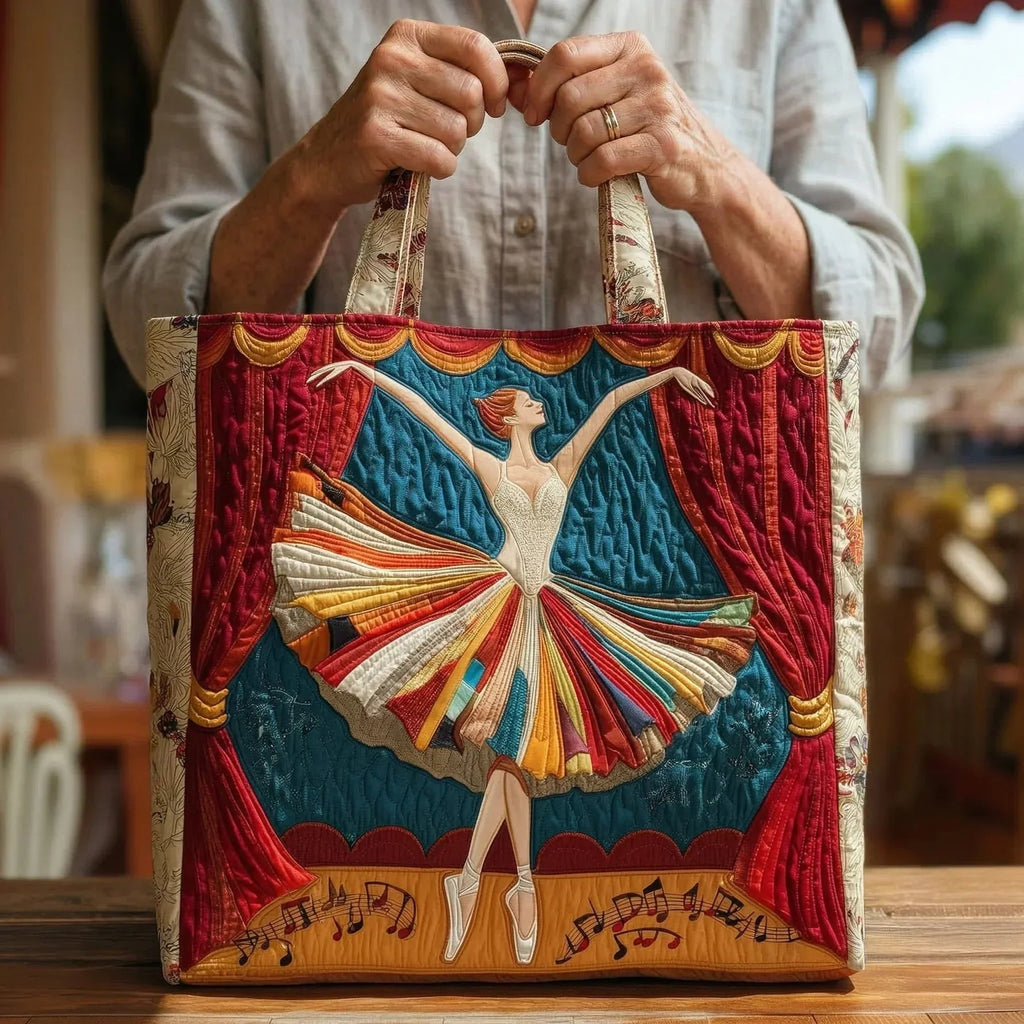 Encarnación | Bolso Tote Acolchado Artesanal Estampado Mujer