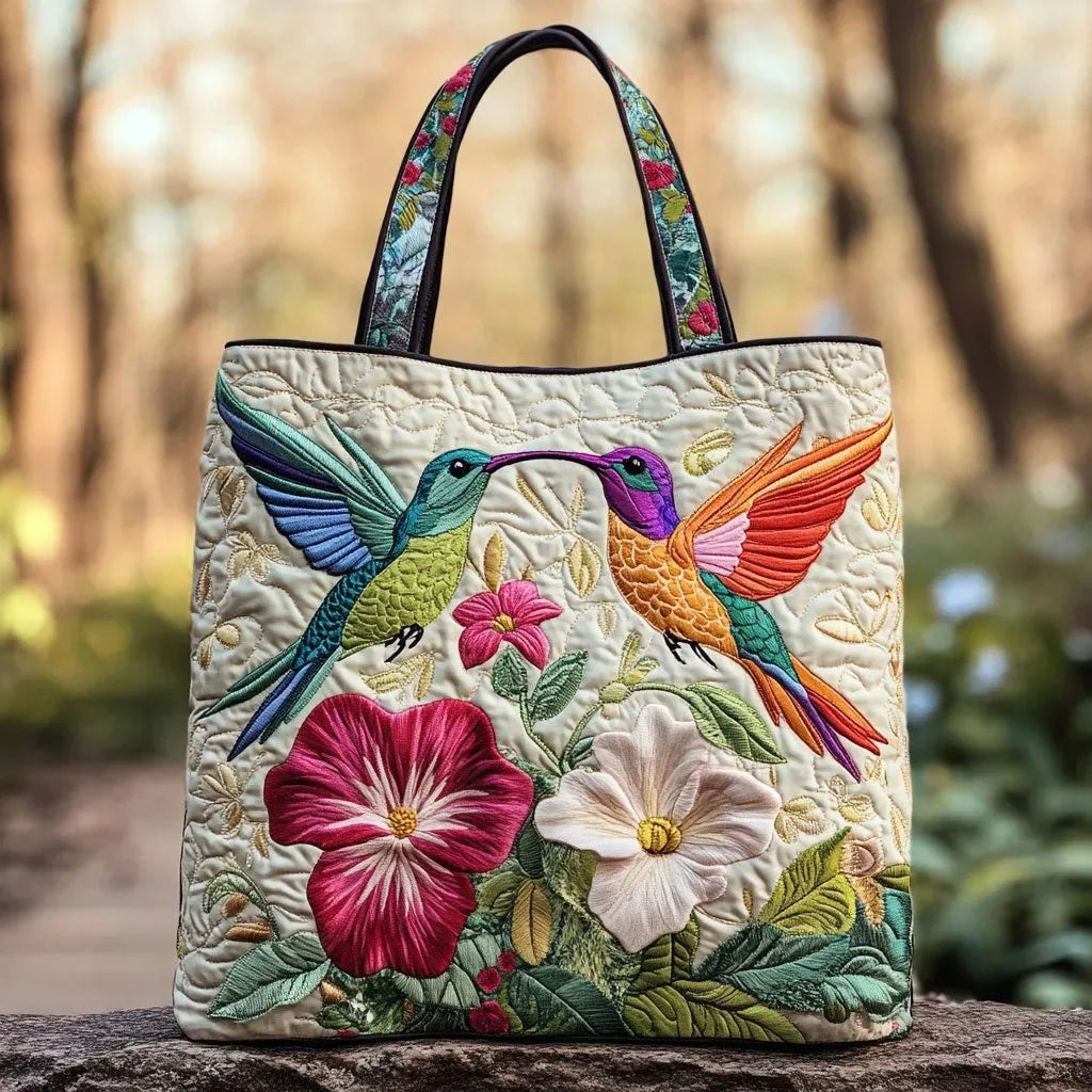 Encarnación | Bolso Tote Acolchado Artesanal Estampado Mujer