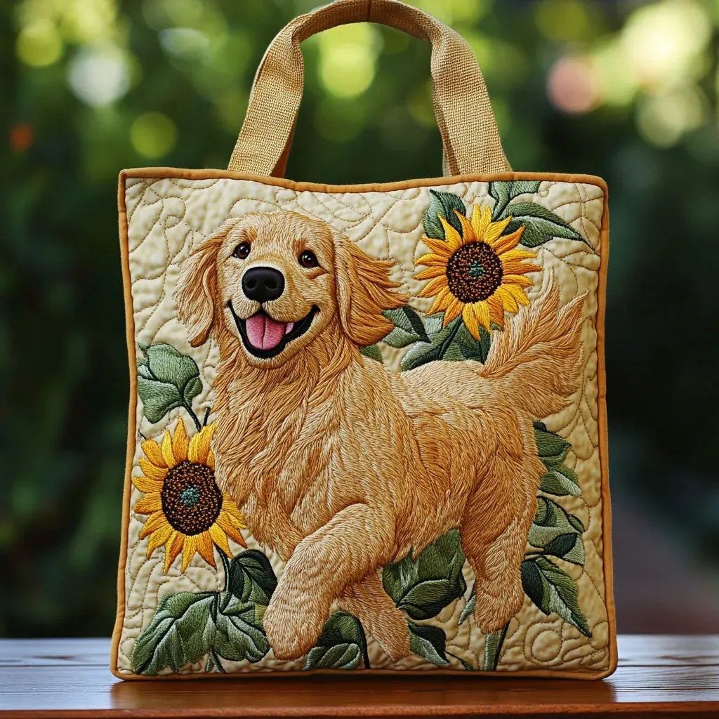 Encarnación | Bolso Tote Acolchado Artesanal Estampado Mujer