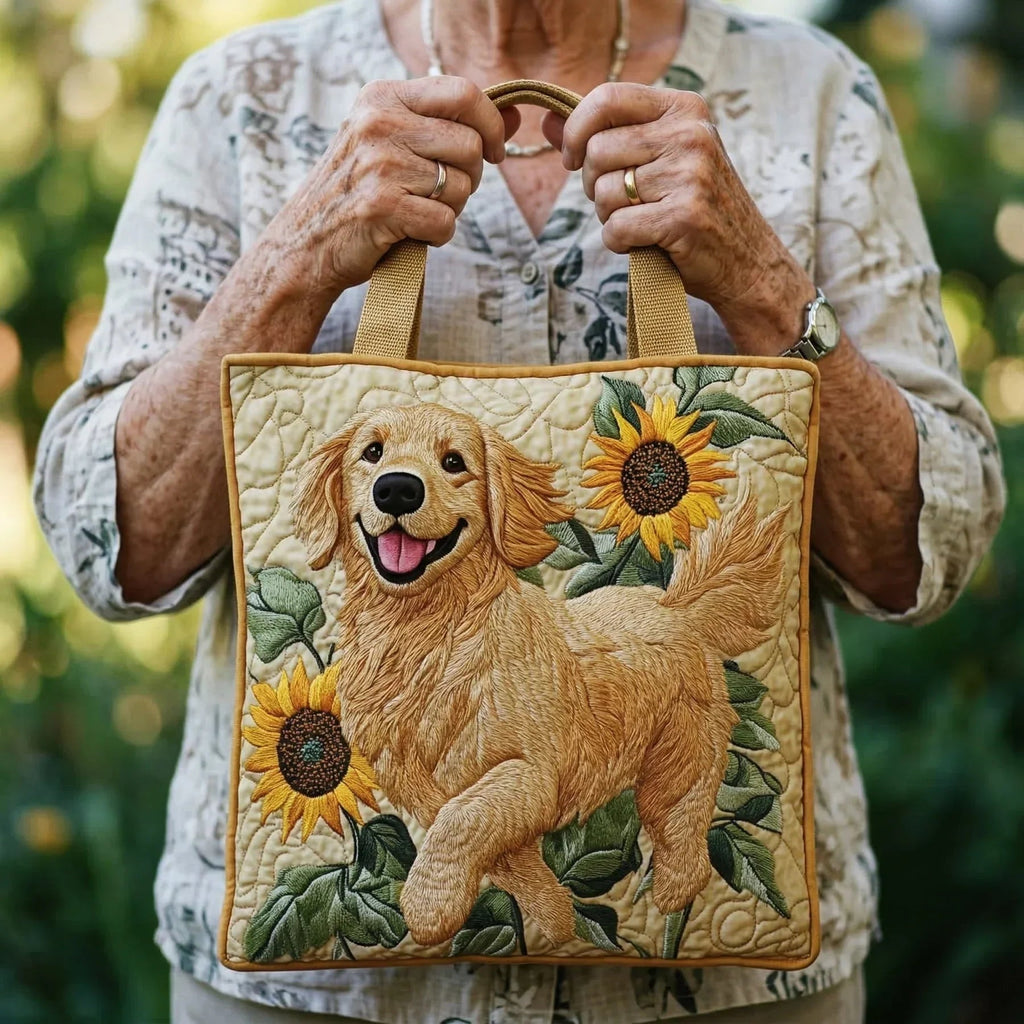 Encarnación | Bolso Tote Acolchado Artesanal Estampado Mujer