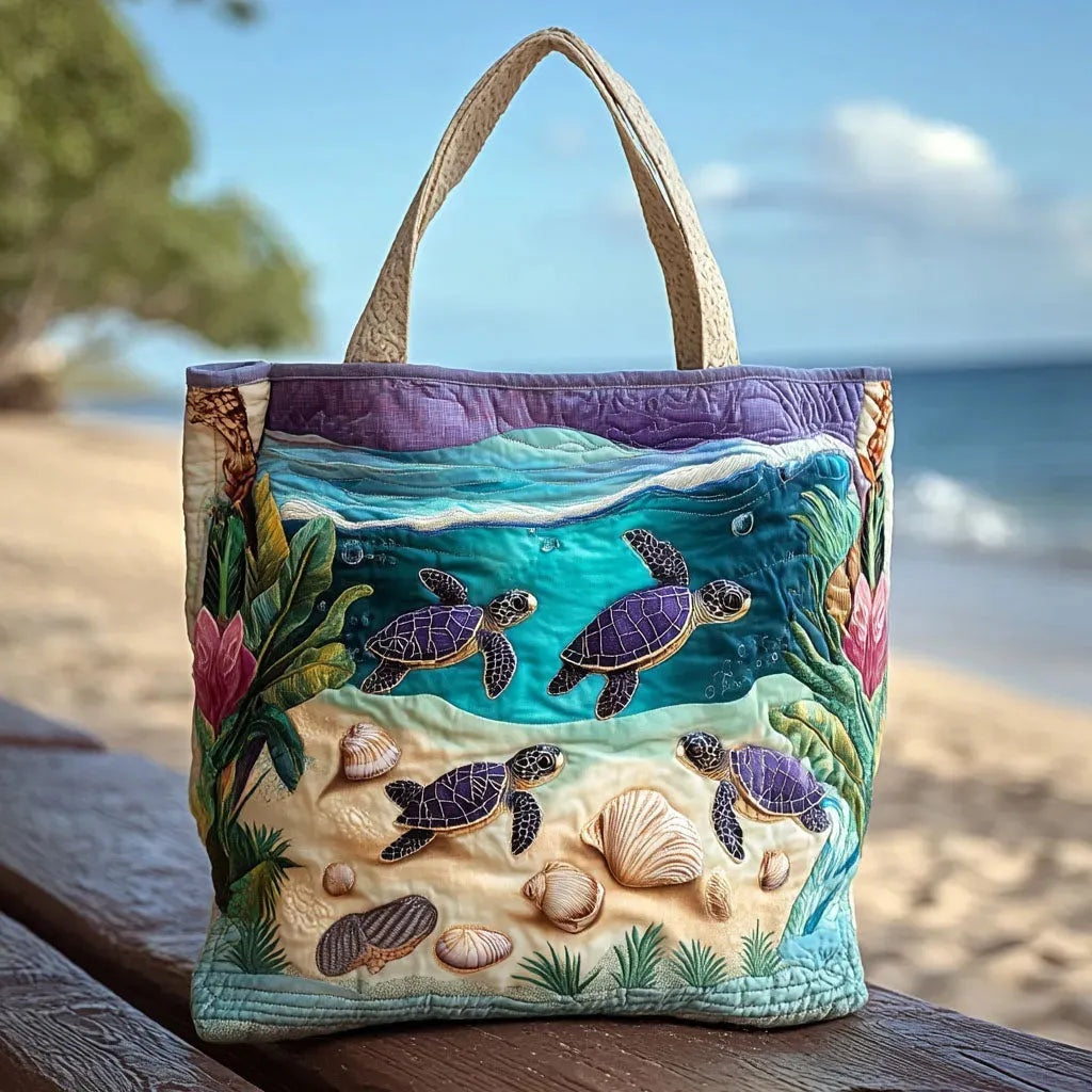 Encarnación | Bolso Tote Acolchado Artesanal Estampado Mujer