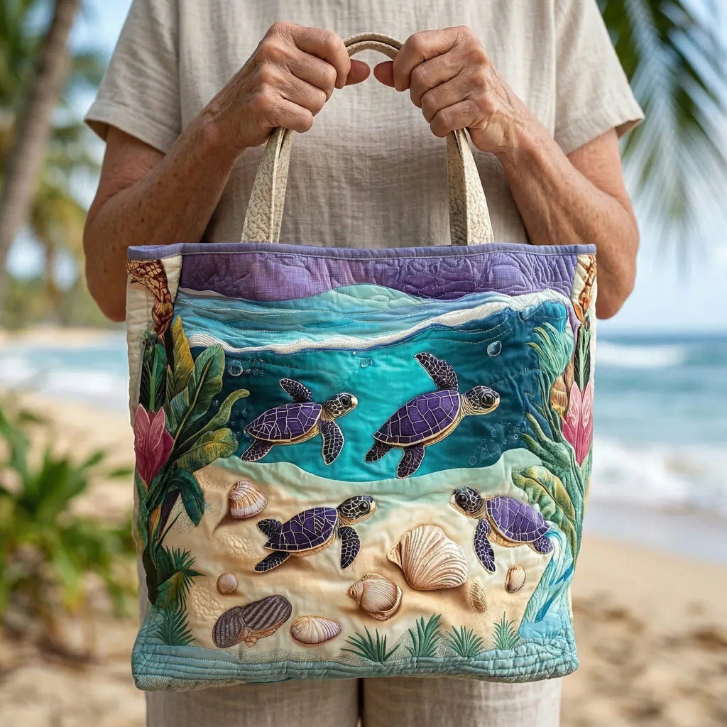 Encarnación | Bolso Tote Acolchado Artesanal Estampado Mujer