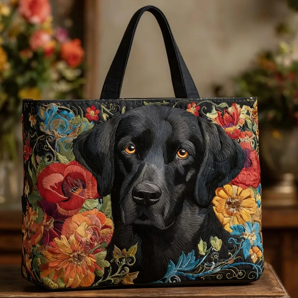 Encarnación | Bolso Tote Acolchado Artesanal Estampado Mujer