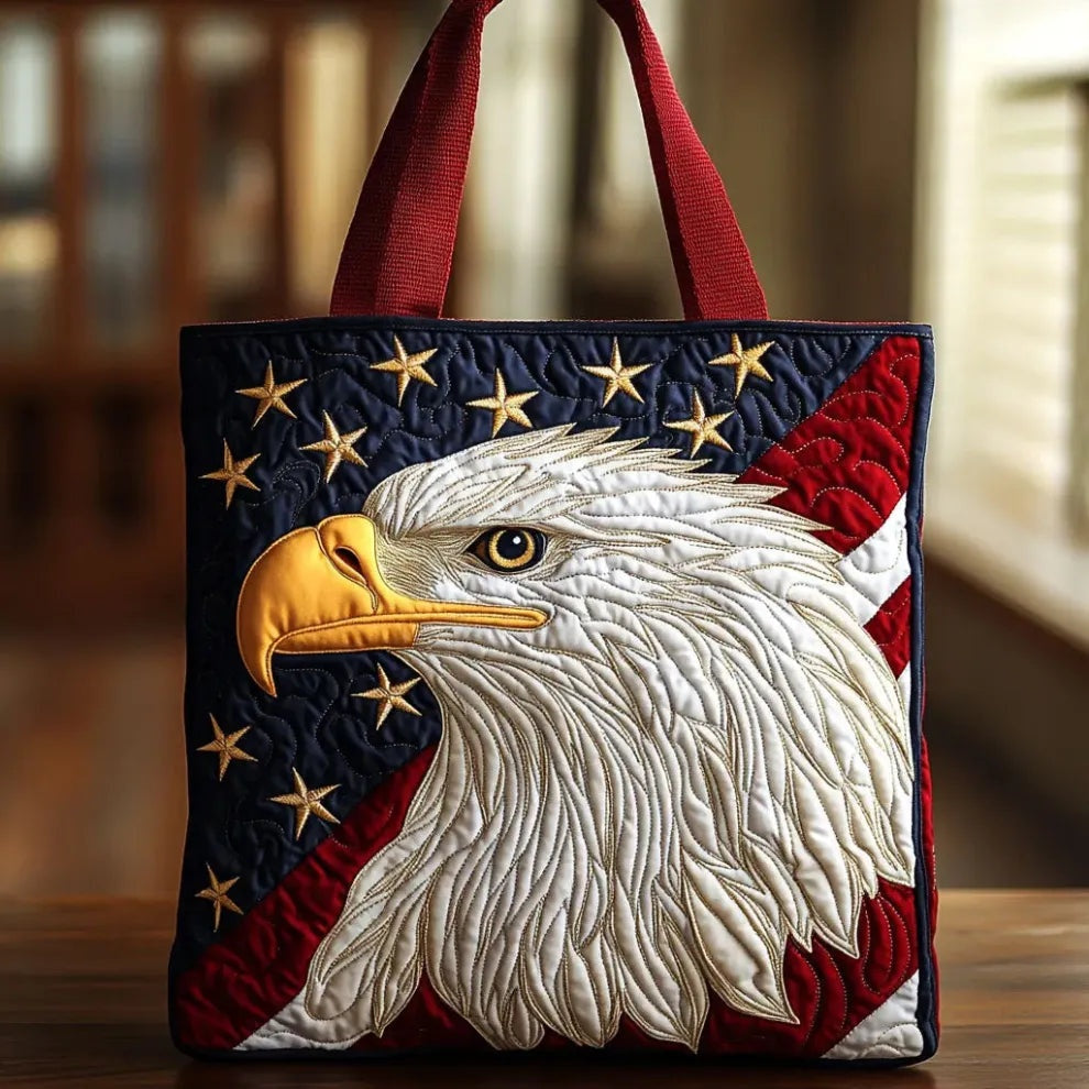 Encarnación | Bolso Tote Acolchado Artesanal Estampado Mujer