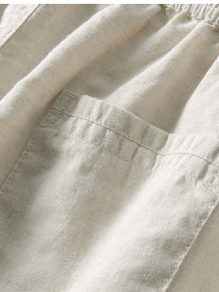Conjunto Texturizado de Manga Corta con Cordón Ajustable Hombre