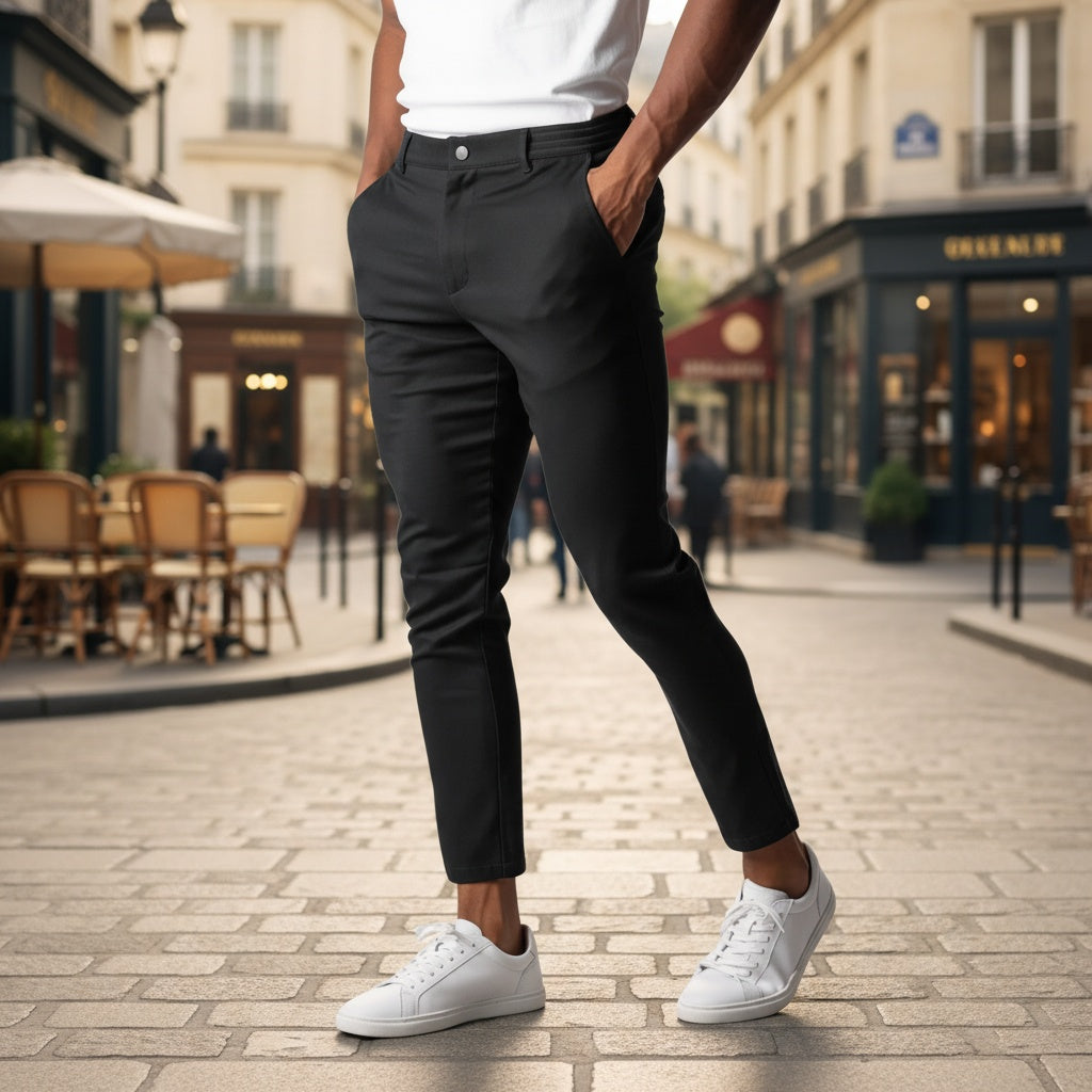 Pantalón Chino Cropped Slim para Hombre