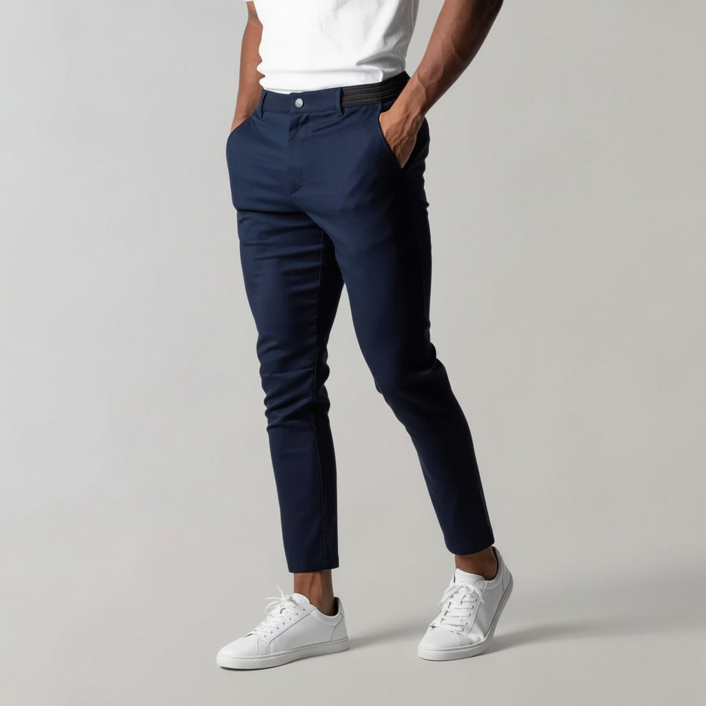 Pantalón Chino Cropped Slim para Hombre