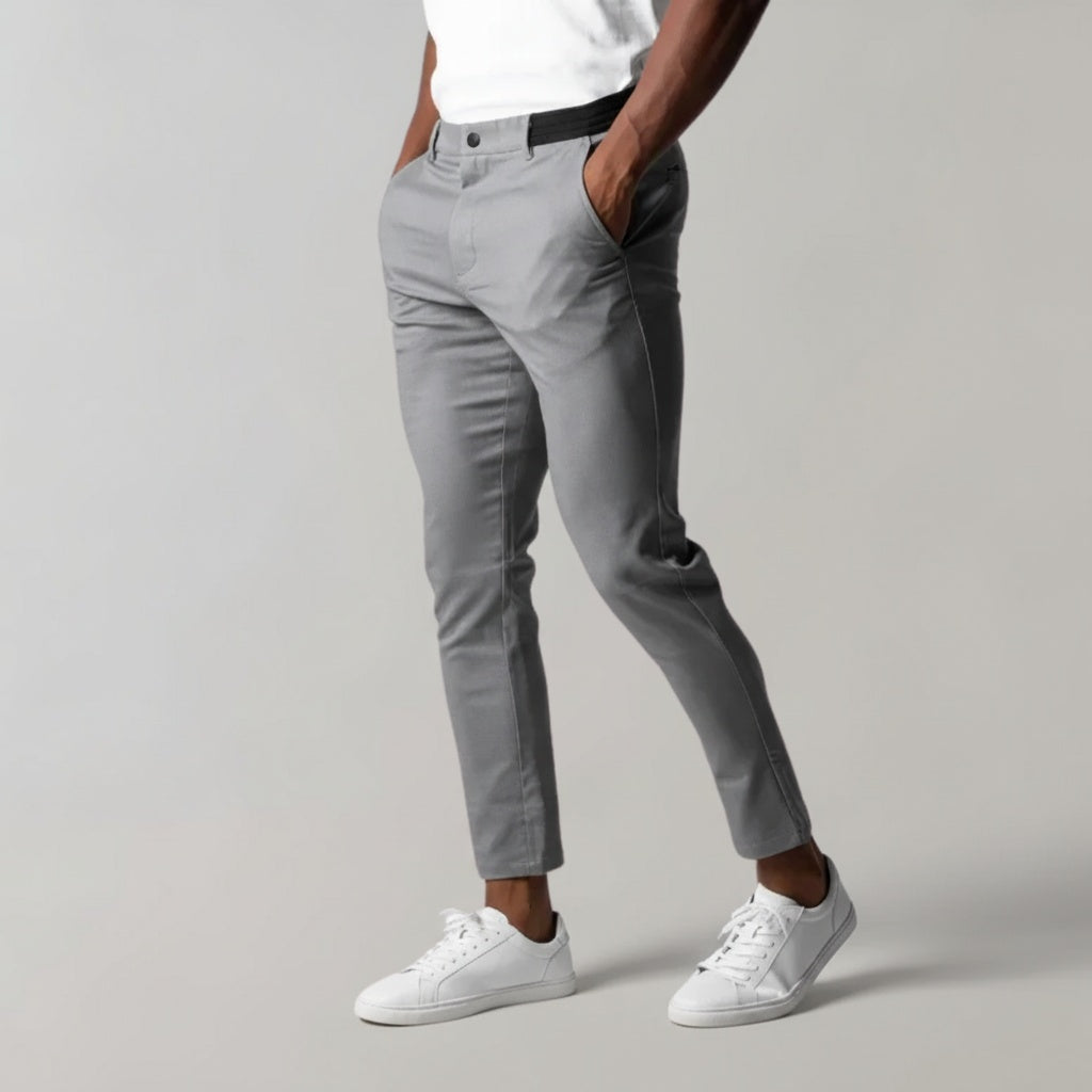 Pantalón Chino Cropped Slim para Hombre