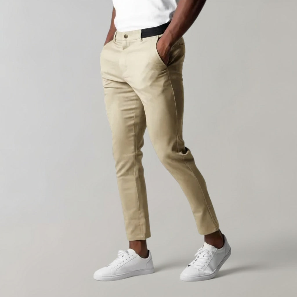 Pantalón Chino Cropped Slim para Hombre