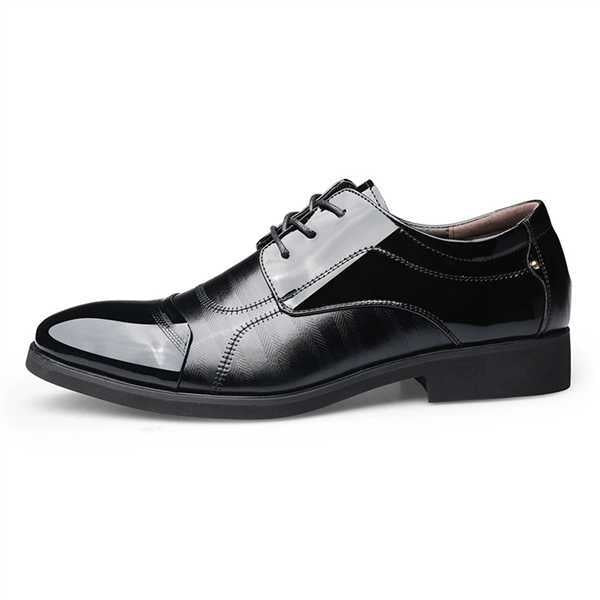Ernesto | Zapatos Oxford de Charol con Puntera Bicolor para Hombre