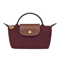 Élan | Mini Bolso Rojo Vino con Correa Mujer