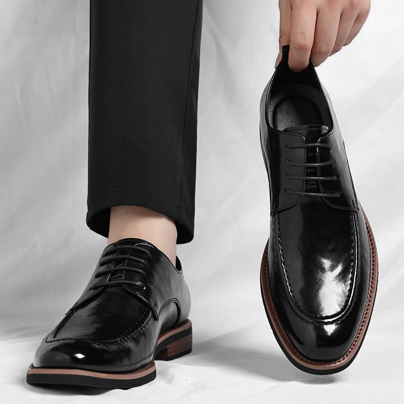 Félix | Zapatos Blucher de Cuero con Cordones para Hombre