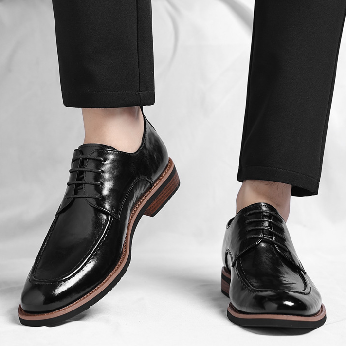 Félix | Zapatos Blucher de Cuero con Cordones para Hombre