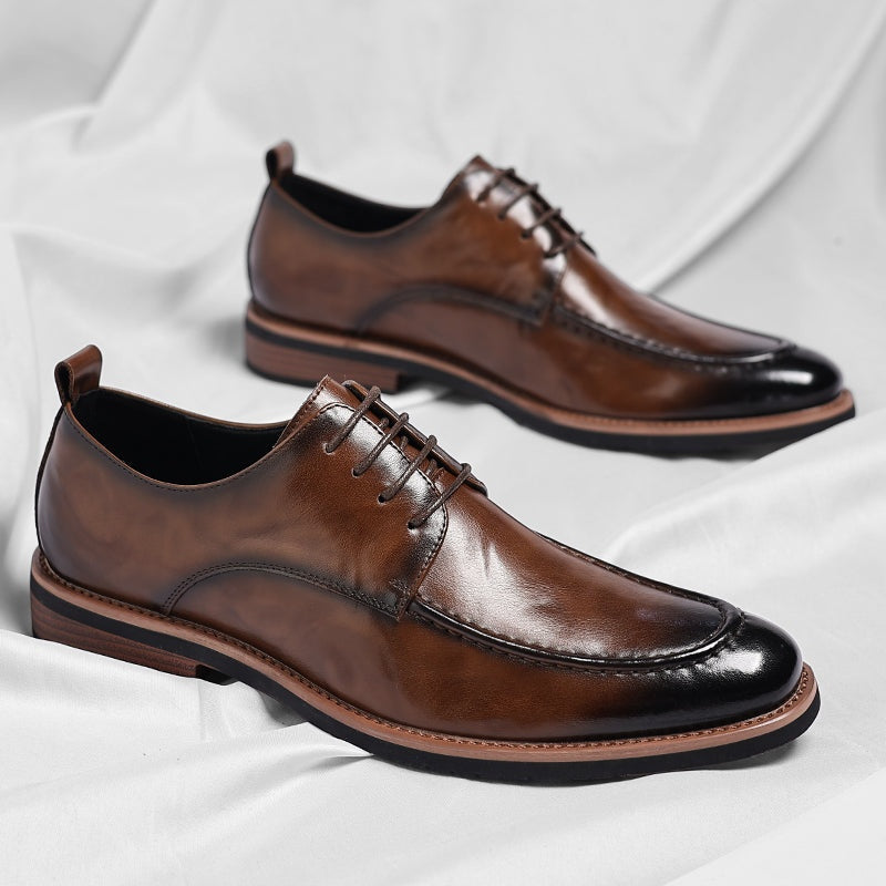 Félix | Zapatos Blucher de Cuero con Cordones para Hombre