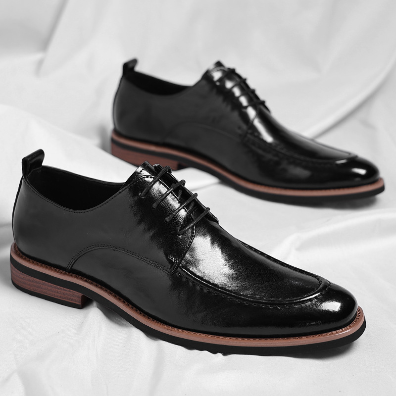 Félix | Zapatos Blucher de Cuero con Cordones para Hombre