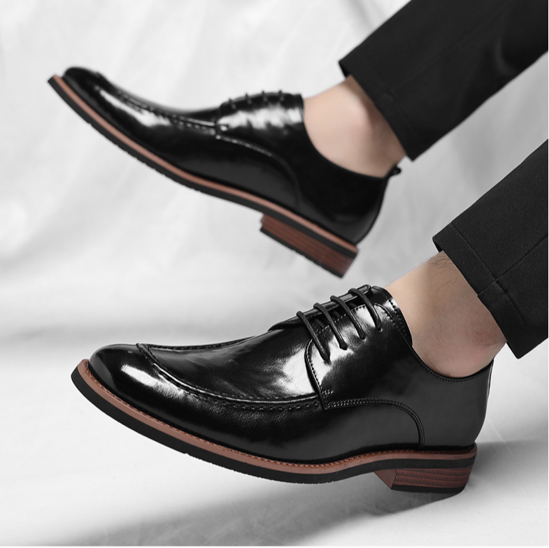 Félix | Zapatos Blucher de Cuero con Cordones para Hombre