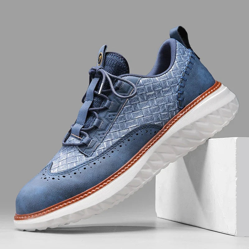 Fernando | Zapatillas Oxford de Cuero con Suela Flexible para Hombre