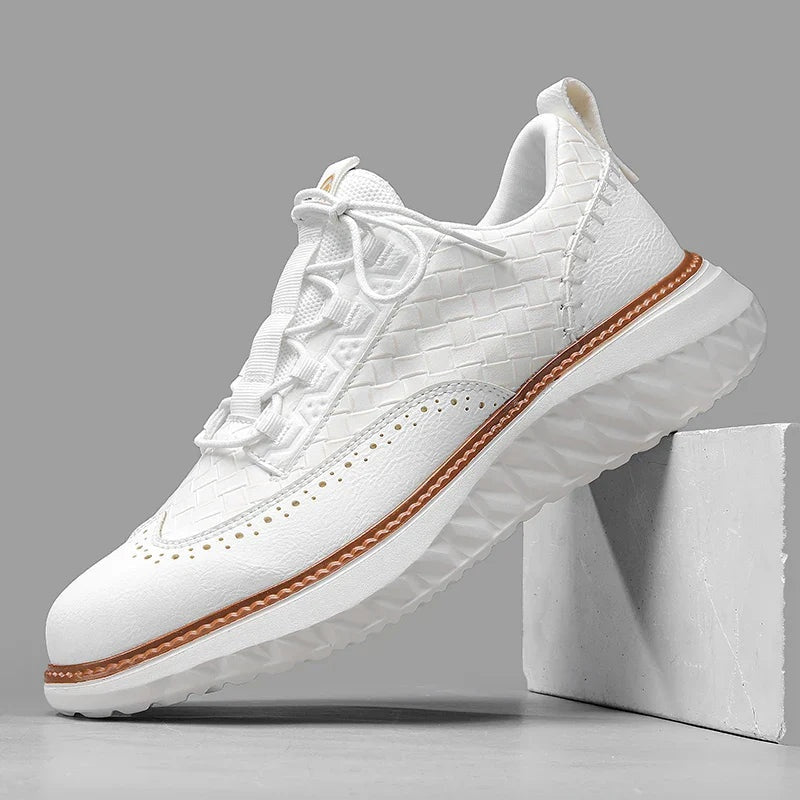 Fernando | Zapatillas Oxford de Cuero con Suela Flexible para Hombre