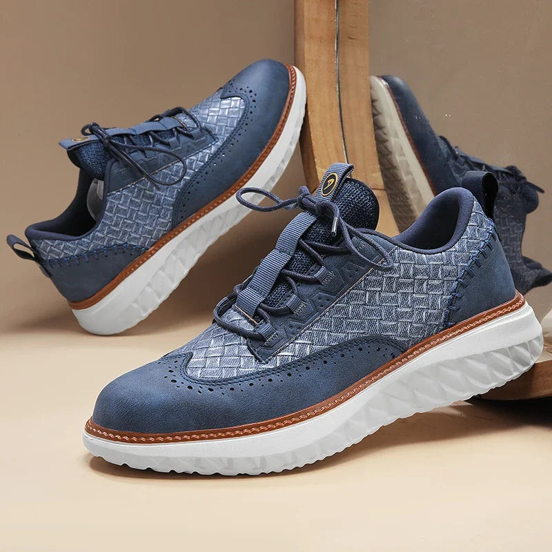 Fernando | Zapatillas Oxford de Cuero con Suela Flexible para Hombre