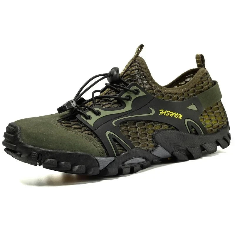 Gonzalo | Zapatillas de Senderismo Barefoot de Malla Transpirable para Hombre