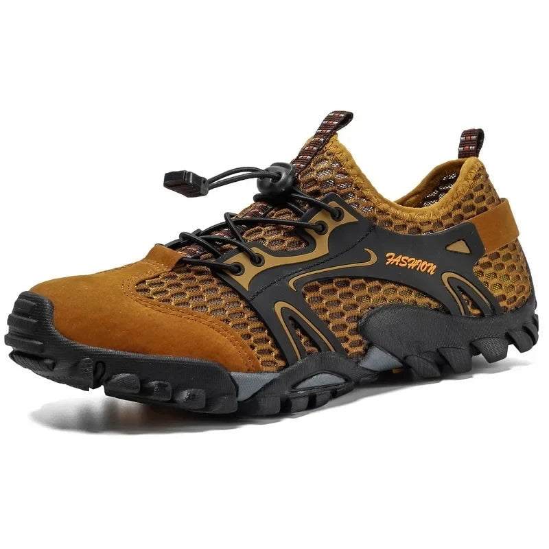 Gonzalo | Zapatillas de Senderismo Barefoot de Malla Transpirable para Hombre