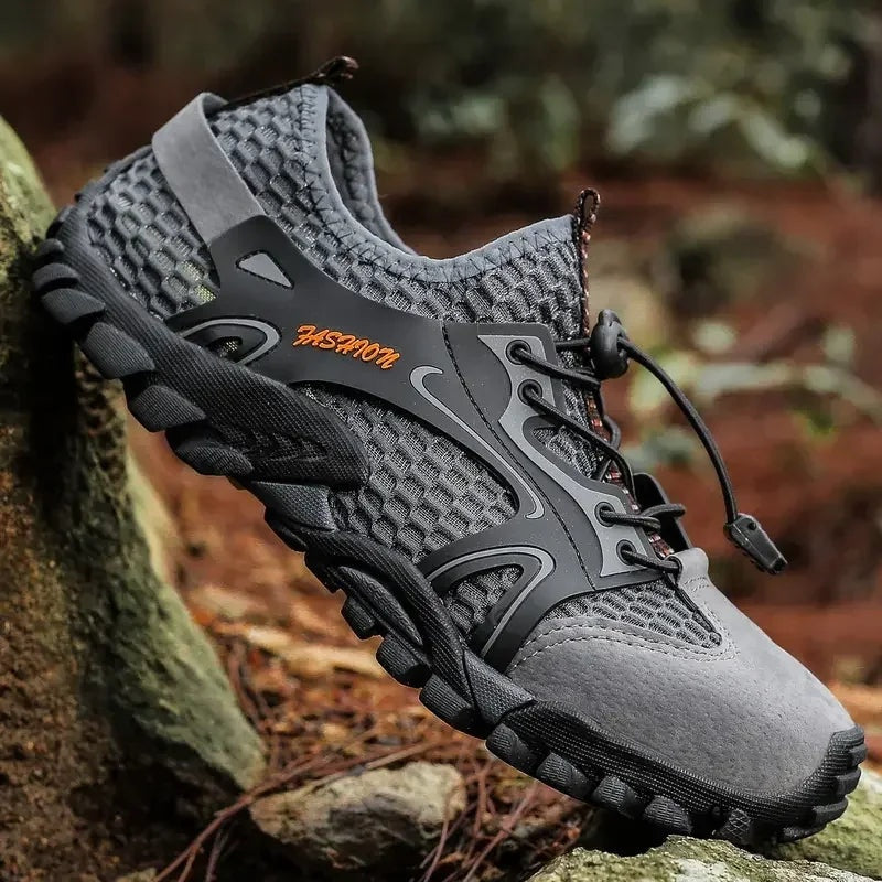 Gonzalo | Zapatillas de Senderismo Barefoot de Malla Transpirable para Hombre
