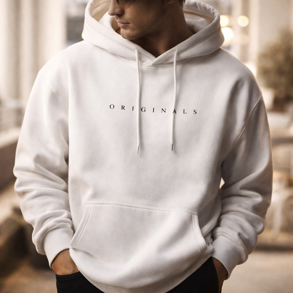 Sudadera Oversize con Capucha y Bolsillo Canguro para Hombre