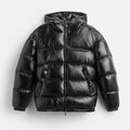 Chaqueta de Plumas Puffer con Capucha para Hombre