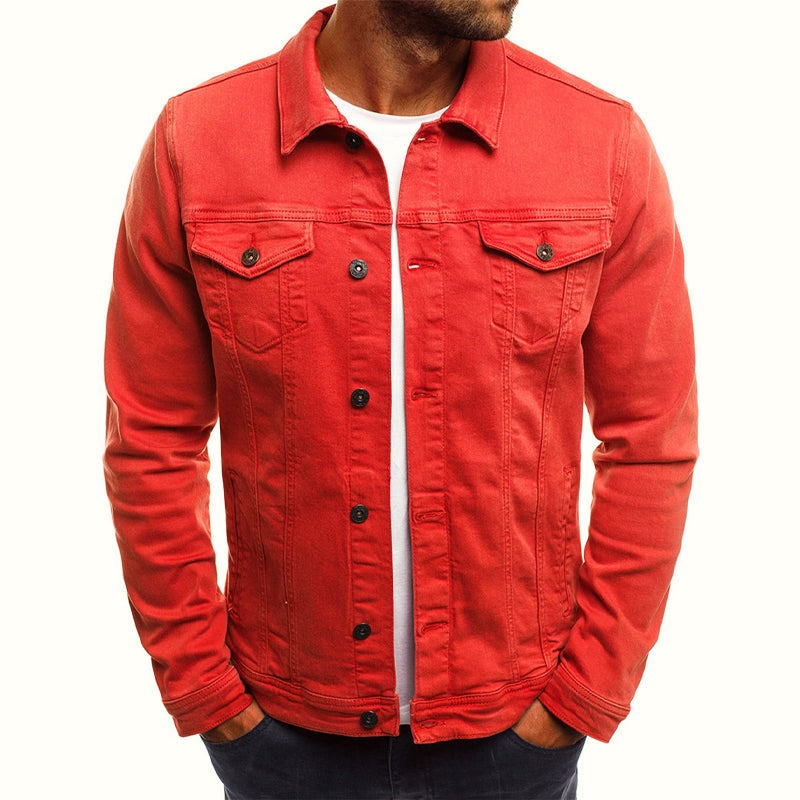 Chaqueta Vaquera Slim Fit para Hombre
