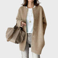 Carmen | Cárdigan de Cachemira Oversize Mujer Botones Presión