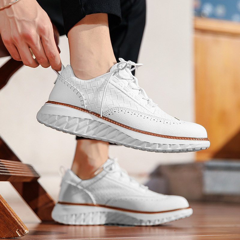Ismael | Blucher de Cuero Casual con Suela Ligera para Hombre