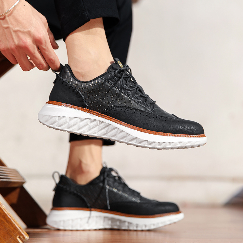 Ismael | Blucher de Cuero Casual con Suela Ligera para Hombre