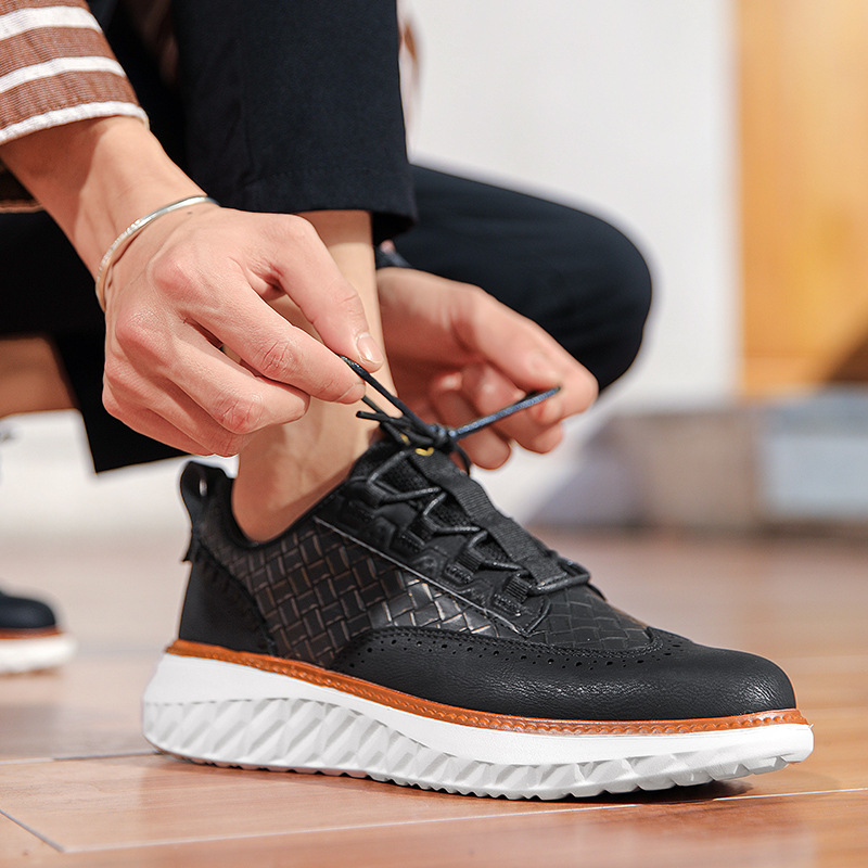 Ismael | Blucher de Cuero Casual con Suela Ligera para Hombre