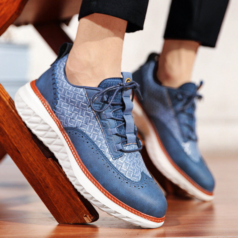 Ismael | Blucher de Cuero Casual con Suela Ligera para Hombre