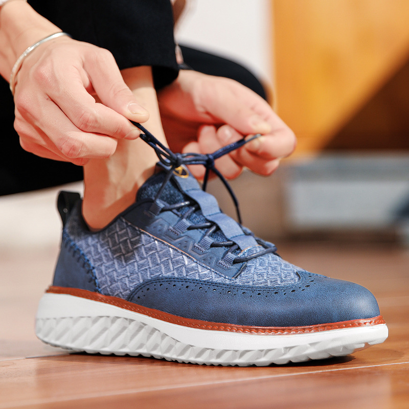 Ismael | Blucher de Cuero Casual con Suela Ligera para Hombre