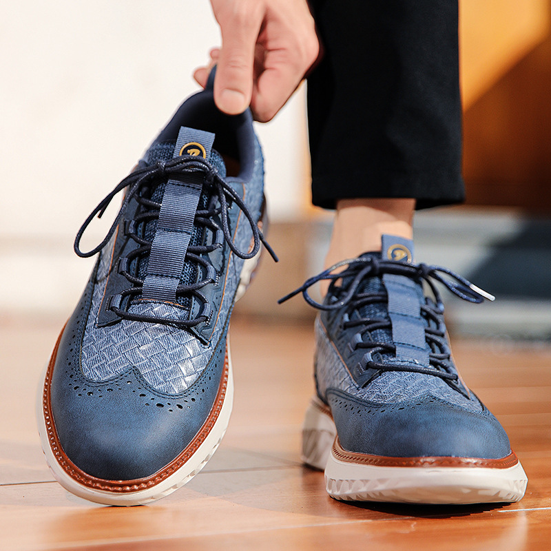 Ismael | Blucher de Cuero Casual con Suela Ligera para Hombre