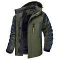 Chaqueta Softshell Impermeable con Forro Polar y Capucha para Hombre