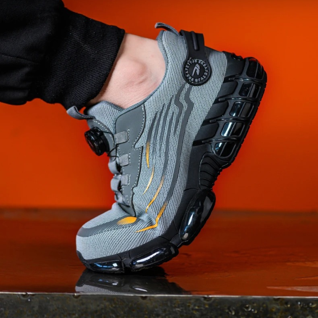 Iván | Zapatillas de Seguridad con Suela Gruesa y Sistema Rotativo para Hombre