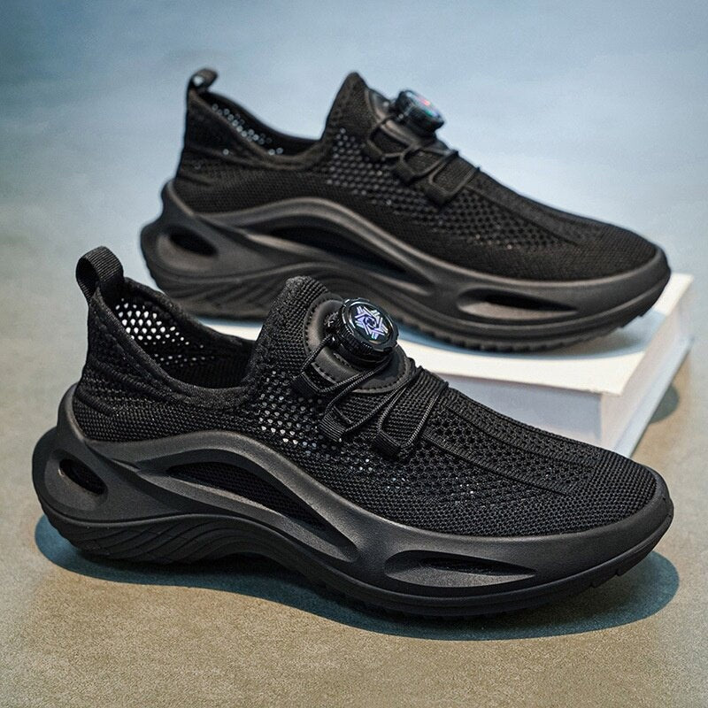Iván | Zapatillas Deportivas Casual de Malla Transpirable con Sistema Rotativo para Hombre