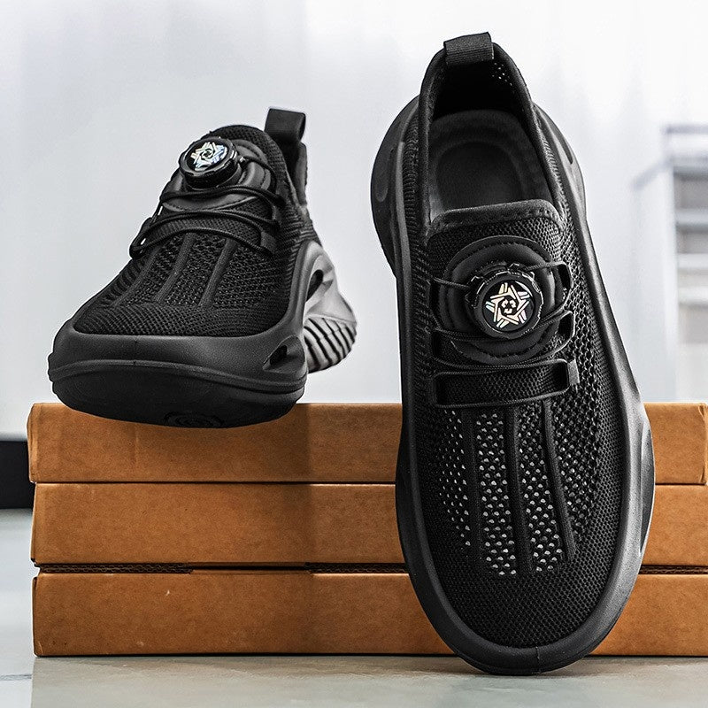 Iván | Zapatillas Deportivas Casual de Malla Transpirable con Sistema Rotativo para Hombre