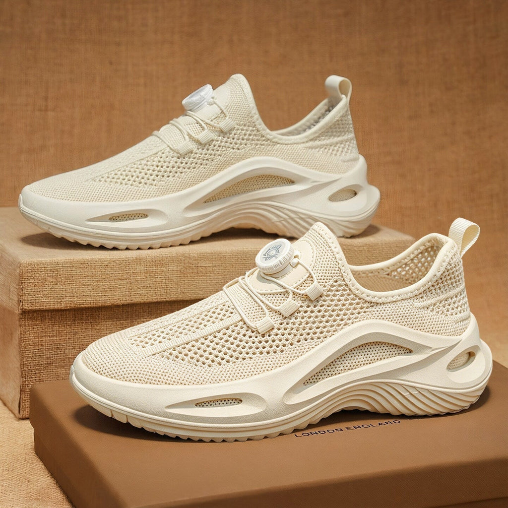 Iván | Zapatillas Deportivas Casual de Malla Transpirable con Sistema Rotativo para Hombre