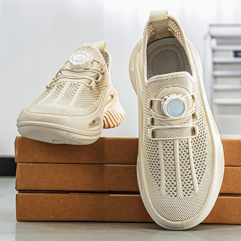 Iván | Zapatillas Deportivas Casual de Malla Transpirable con Sistema Rotativo para Hombre