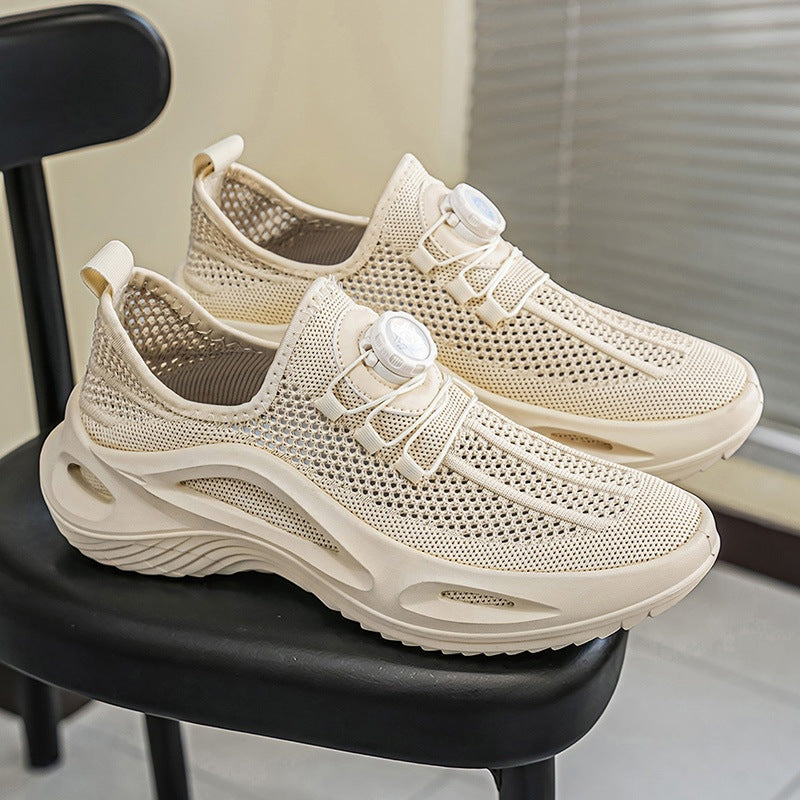 Iván | Zapatillas Deportivas Casual de Malla Transpirable con Sistema Rotativo para Hombre