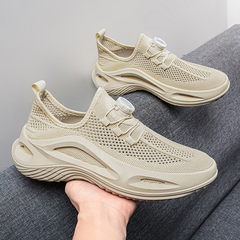 Iván | Zapatillas Deportivas Casual de Malla Transpirable con Sistema Rotativo para Hombre