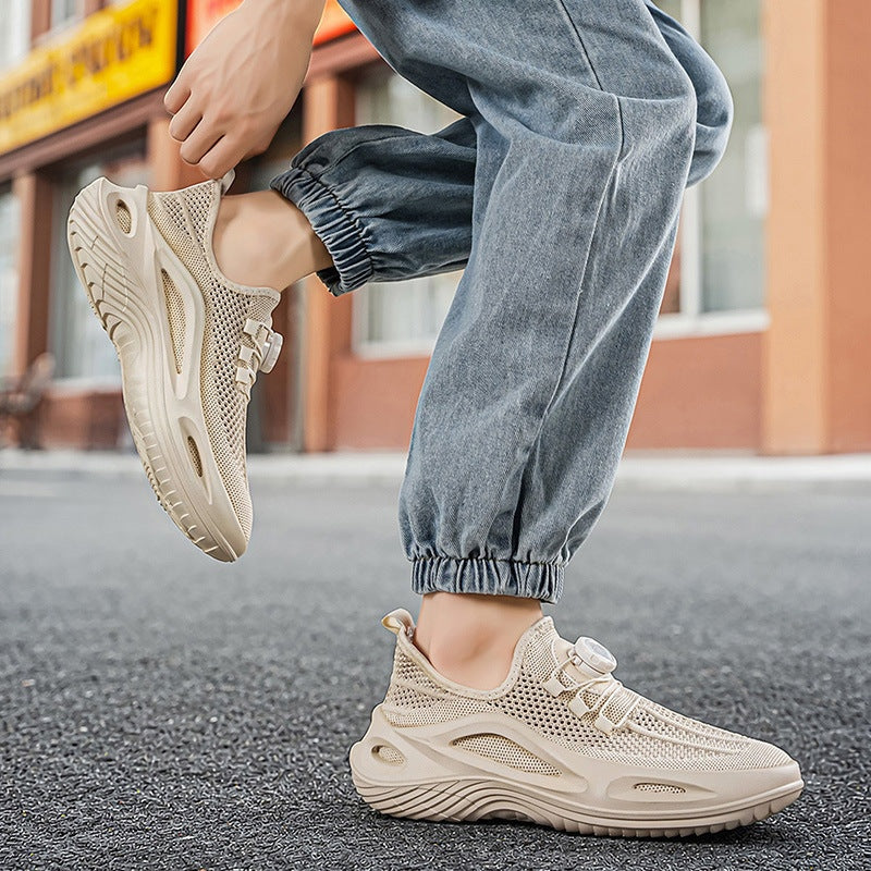 Iván | Zapatillas Deportivas Casual de Malla Transpirable con Sistema Rotativo para Hombre